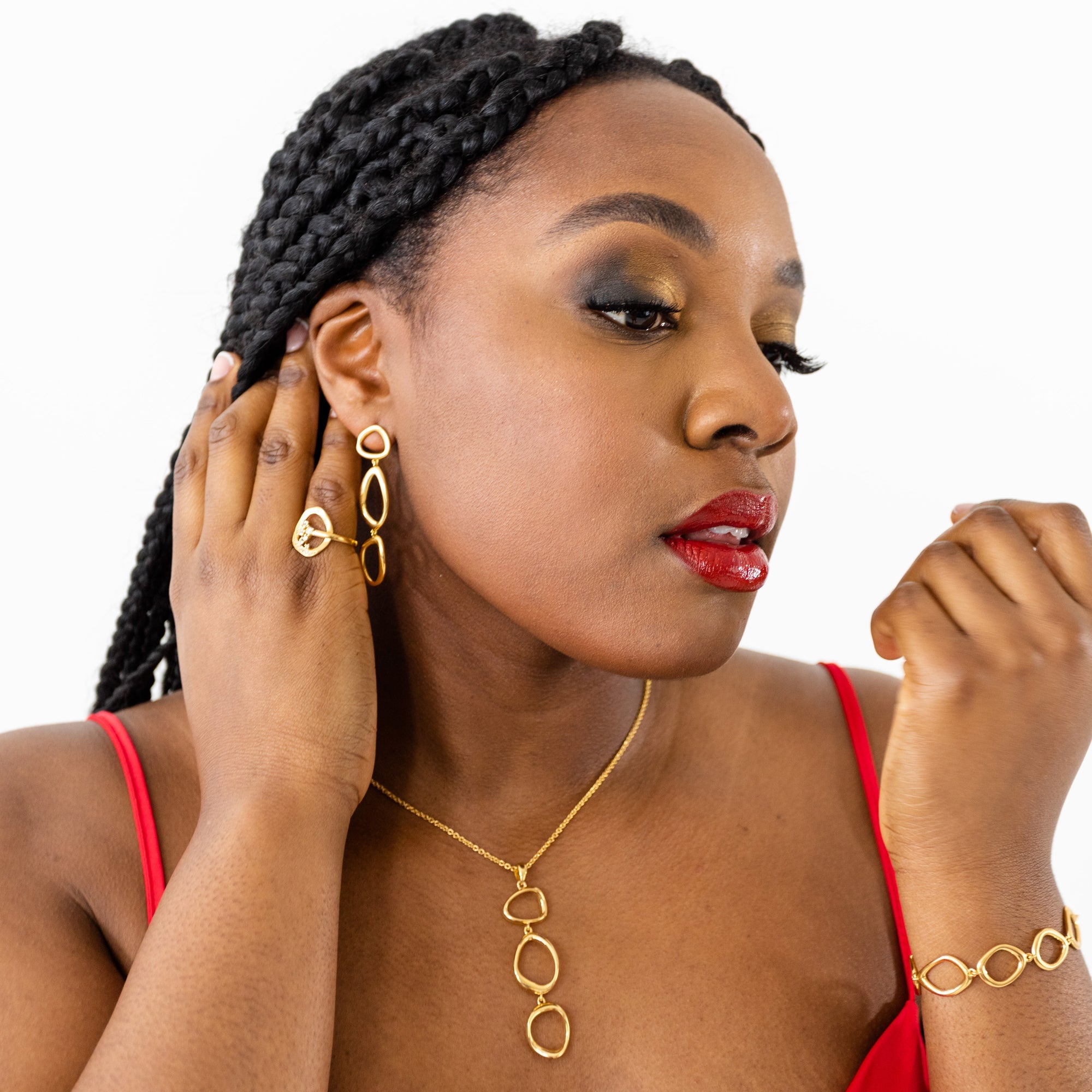 Volcan Drop Earrings