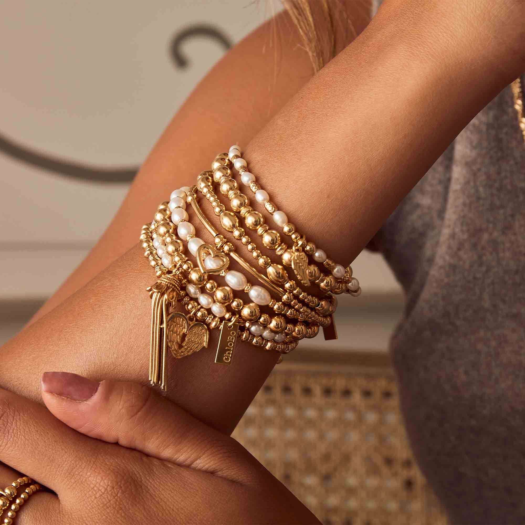 Chlobo Didi Sparkle Heavenly Heart Bracelet