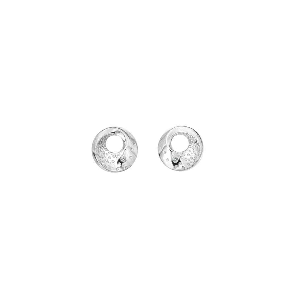 Hot Diamonds Quest Circle Stud Earrings