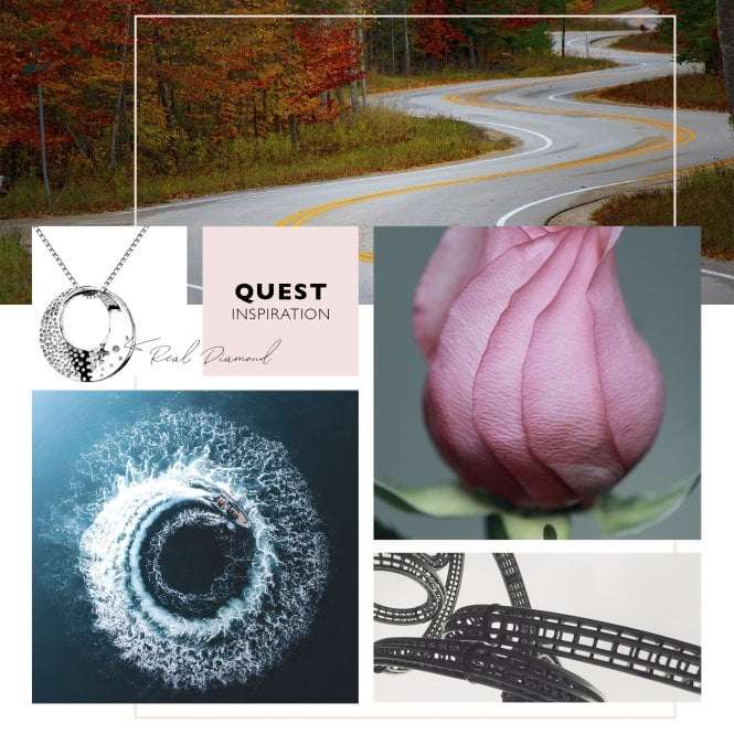 Hot Diamonds Quest Filigree Bangle
