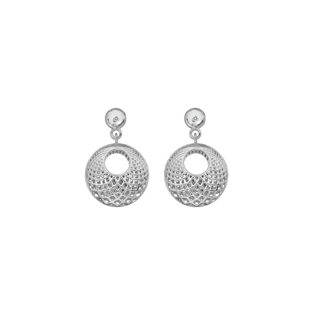 Hot Diamonds Quest Filigree Circle Earrings