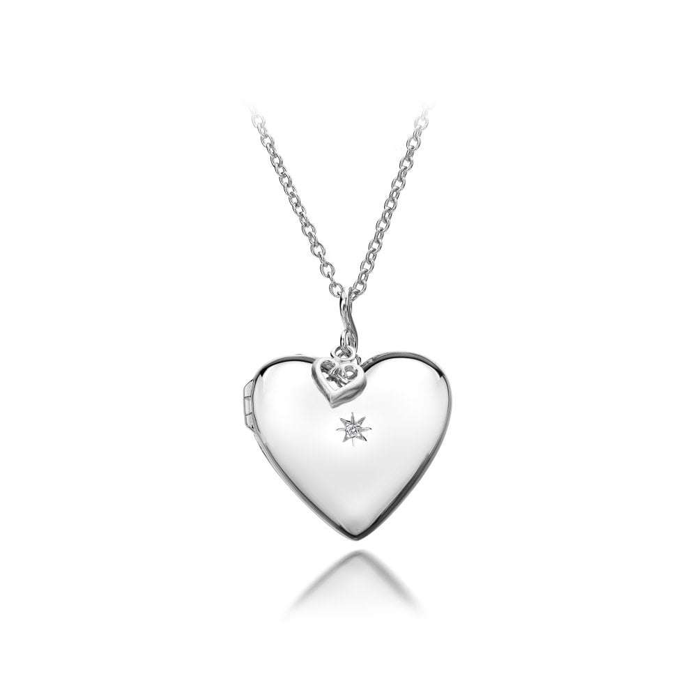 Hot Diamonds Romantic Heart Locket