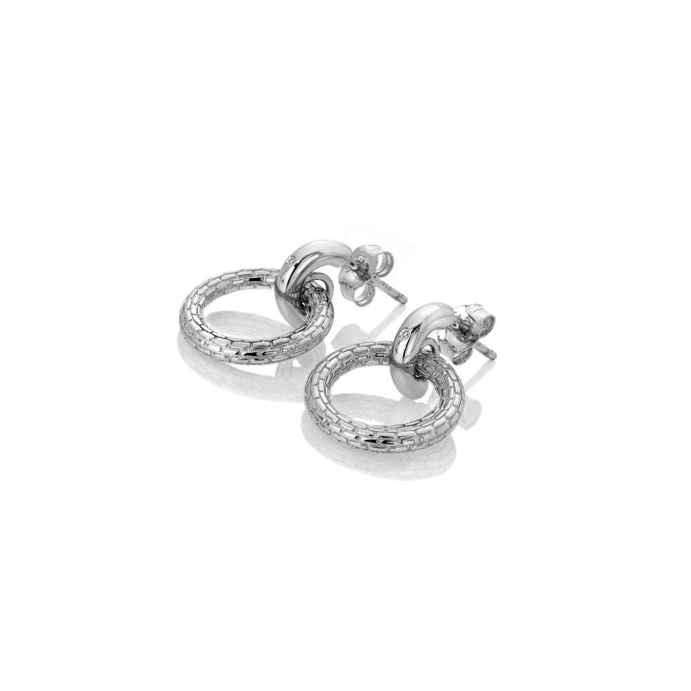 Hot Diamonds Woven Earring
