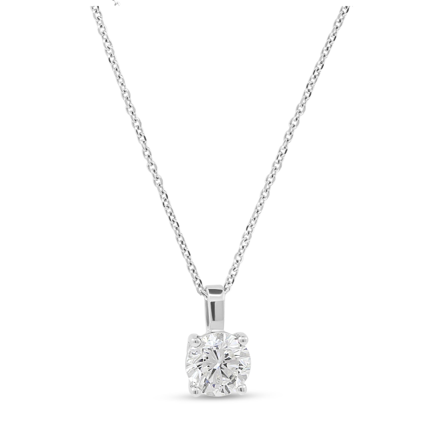 Platinum Diamond Pendant