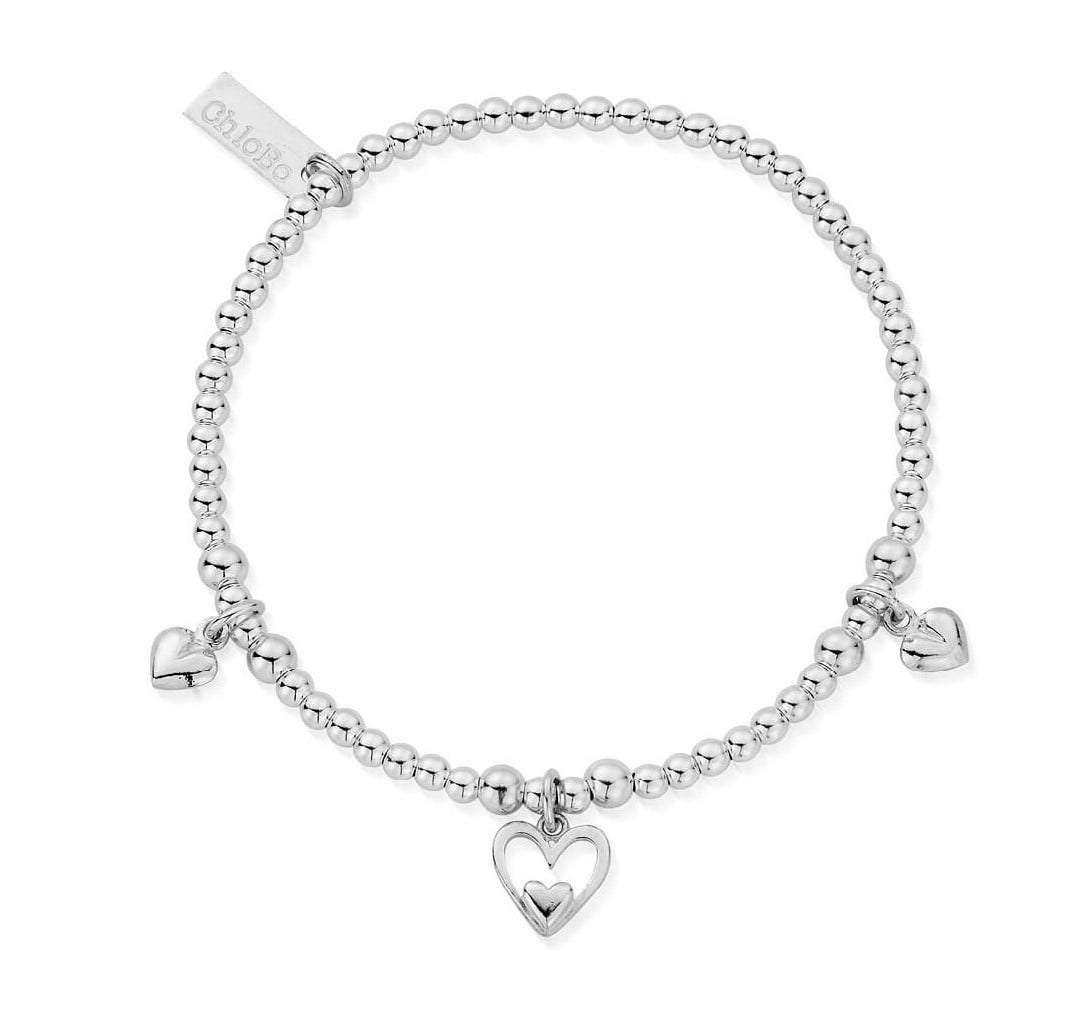 Chlobo Triple Heart Bracelet
