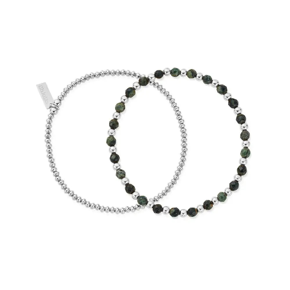 Men's Kambaba Jasper Set Of 2