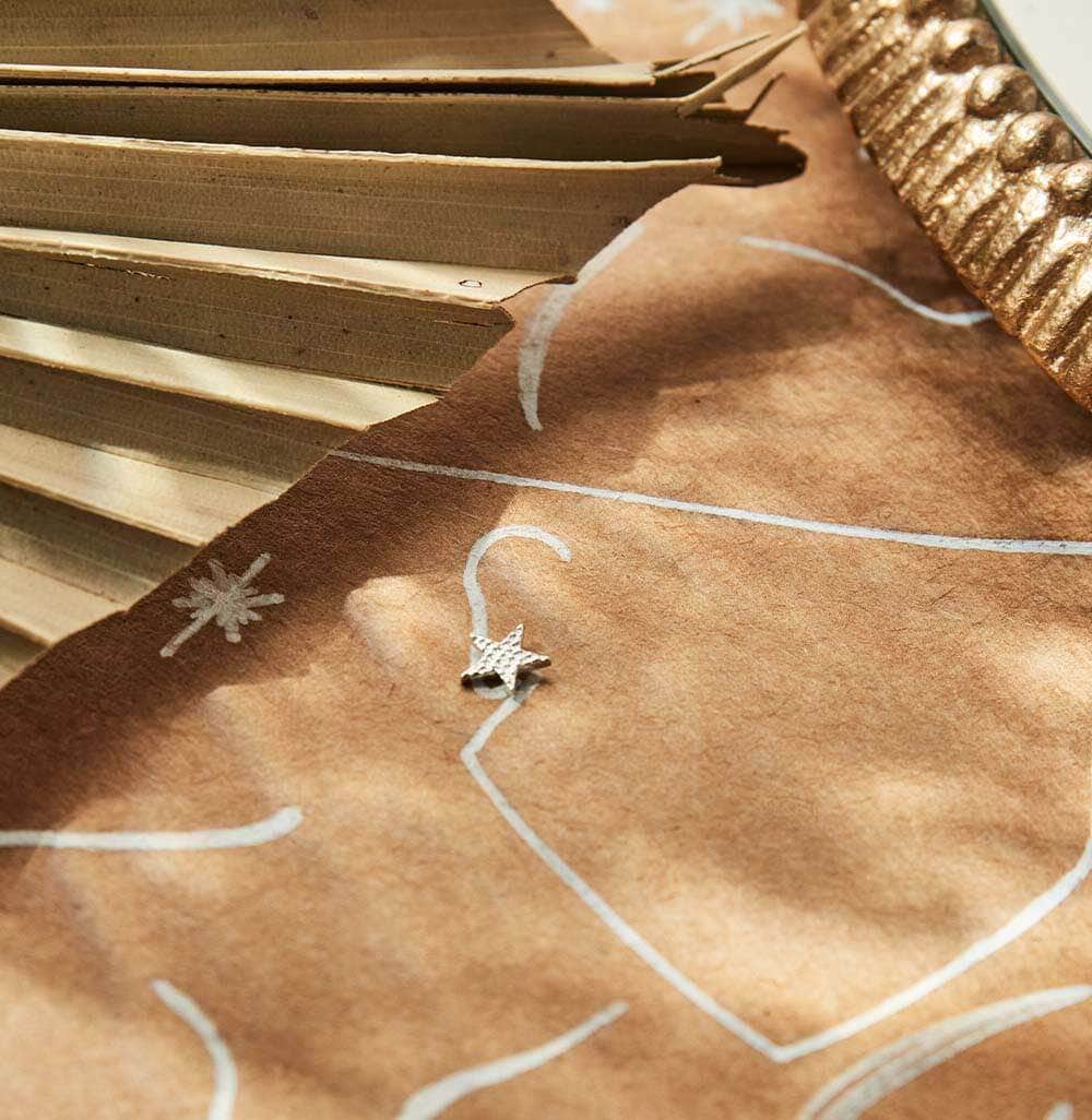 Chlobo Sparkle Star Stud Earring
