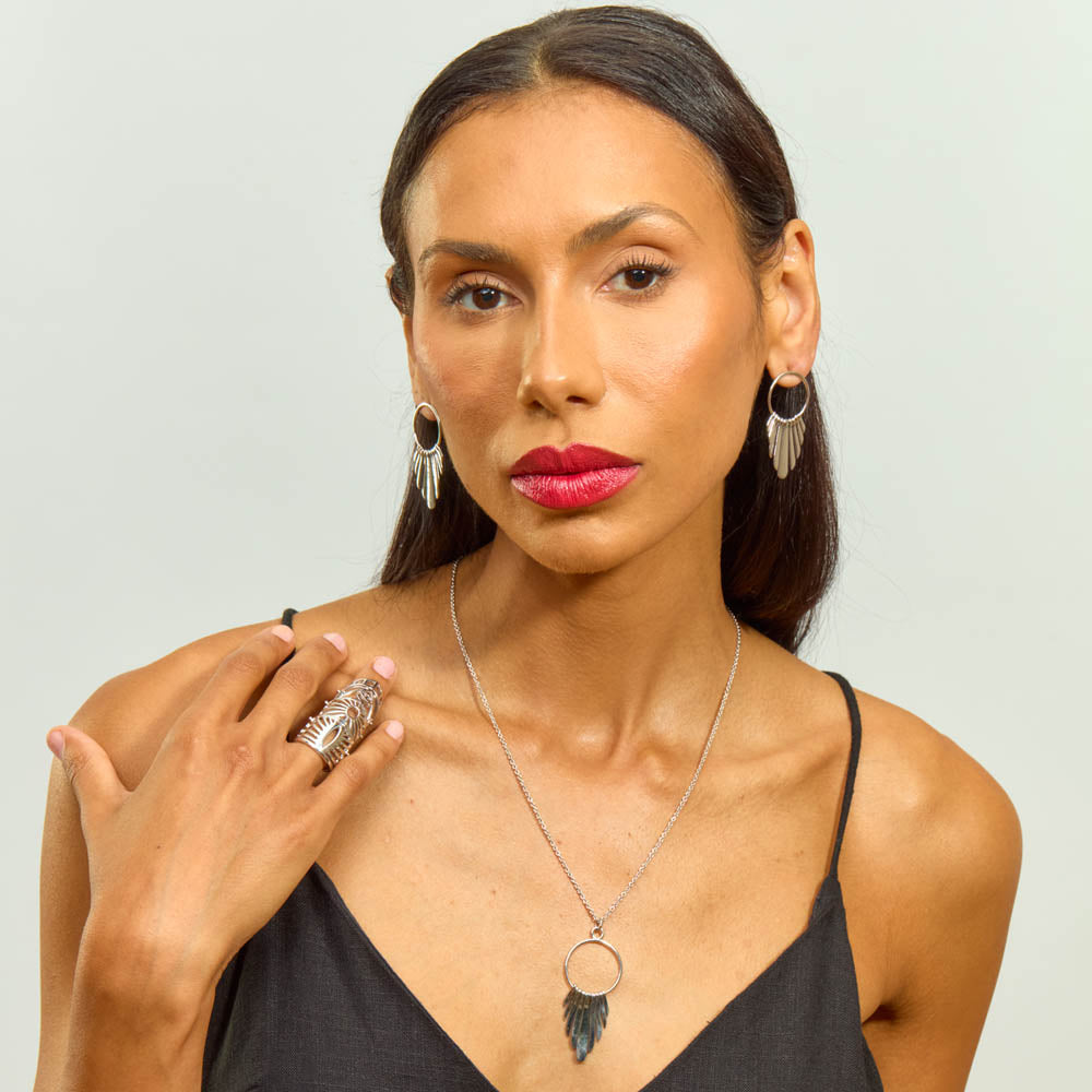 Egyptian Temple Earrings