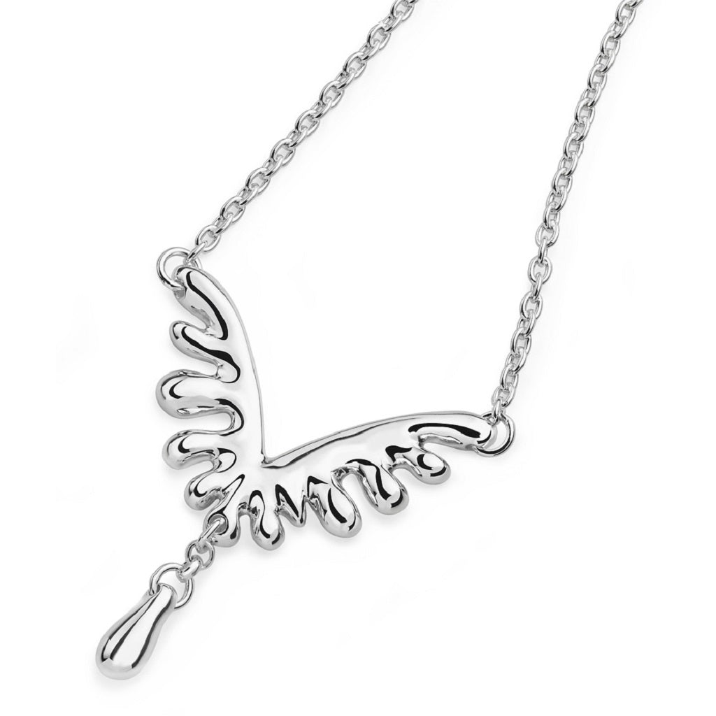Mini V Style Wave Necklace