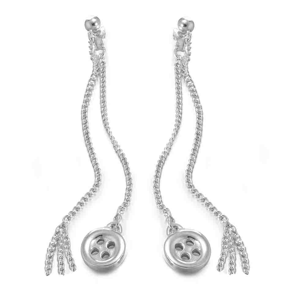 Button Interchangeable Earrings
